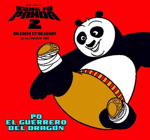 Po el guerrero del dragón