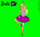 Dibujo Barbie bailarina de ballet pintado por 159753