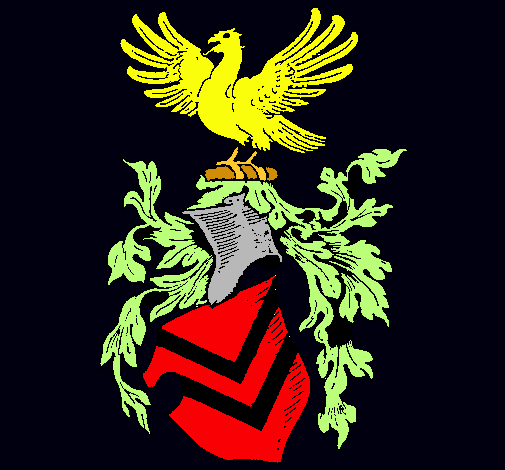 Escudo de armas y aguila 