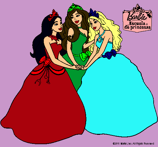 Barbie y sus amigas princesas