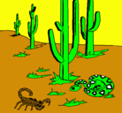 Dibujo Desierto pintado por 4151152603