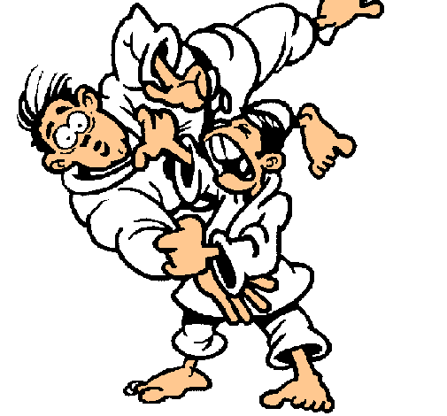Dibujo Llave de judo pintado por wuachiturro