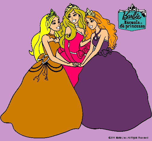 Barbie y sus amigas princesas