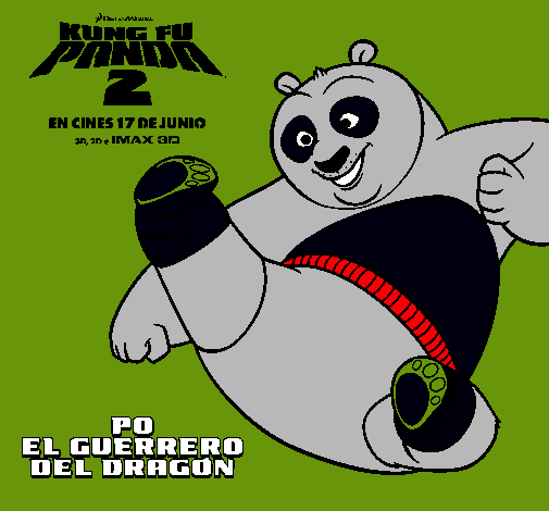 Po el guerrero del dragón