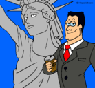 Dibujo Estados Unidos de América pintado por jjjj