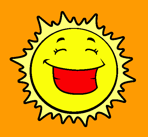 Sol sonriendo