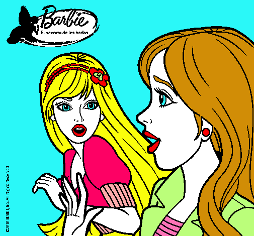 Barbie sorprendida