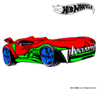 Dibujo Hot Wheels 3 pintado por naka