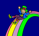 Dibujo Duende en el arco iris pintado por VSGYEBWERHUH