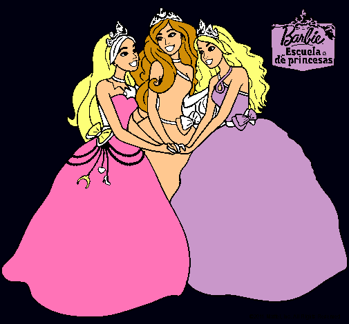 Barbie y sus amigas princesas