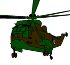 Dibujo Helicóptero al rescate pintado por fanboy