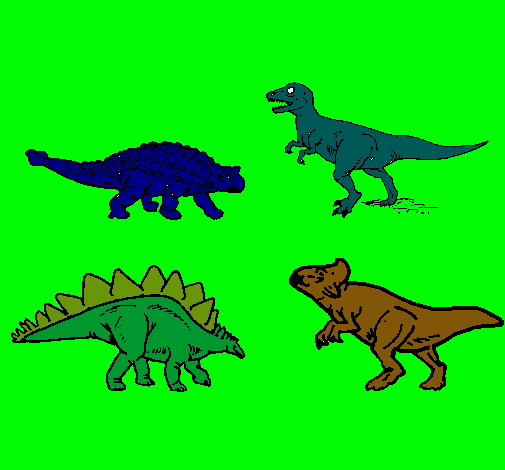 Dinosaurios de tierra