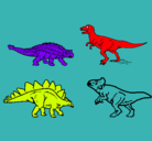 Dibujo Dinosaurios de tierra pintado por MARCOSIJOAN