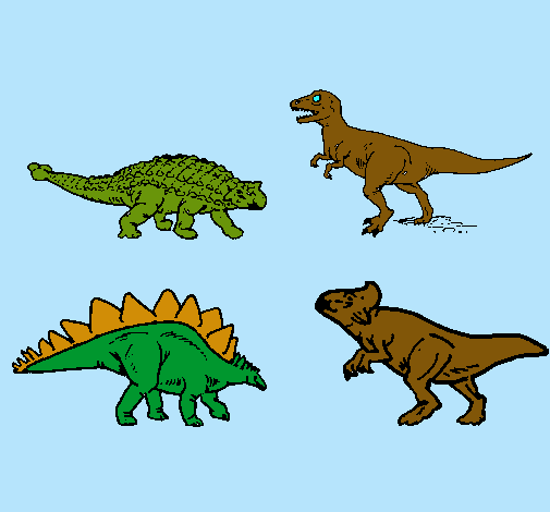 Dinosaurios de tierra