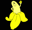 Dibujo Banana pintado por 20032000