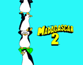 Dibujo Madagascar 2 Pingüinos pintado por marrrrru