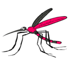 Dibujo Mosquito pintado por aquinio