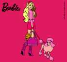 Dibujo Barbie elegante pintado por susan2