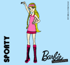 Dibujo Barbie Fashionista 4 pintado por cielogpe