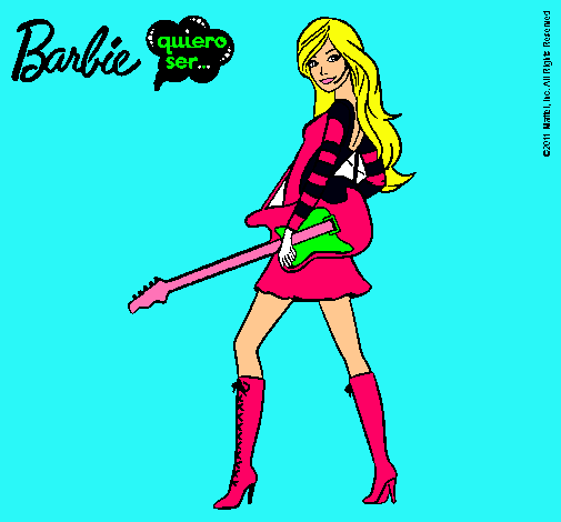 Barbie la rockera