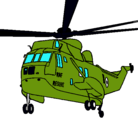 Dibujo Helicóptero al rescate pintado por 59dfg