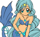 Dibujo Sirena pintado por StarClaudia