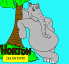 Dibujo Horton pintado por 10diez