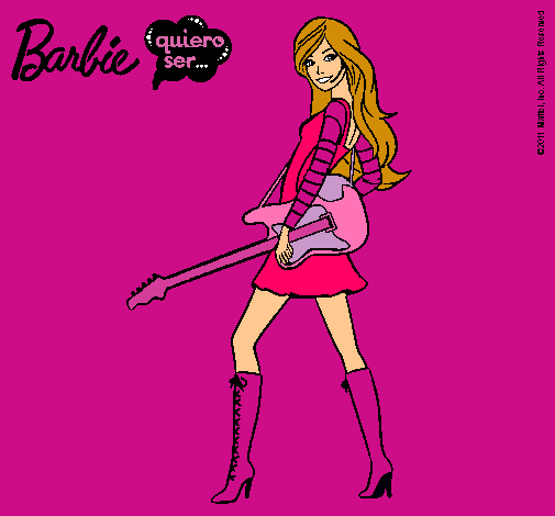 Barbie la rockera