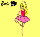 Dibujo Barbie bailarina de ballet pintado por paogmc