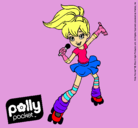 Dibujo Polly Pocket 2 pintado por cama