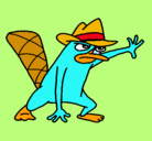 Dibujo Perry 2 pintado por alvaroso