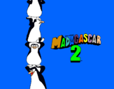 Dibujo Madagascar 2 Pingüinos pintado por sneyder