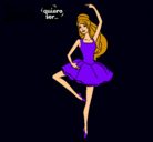 Dibujo Barbie bailarina de ballet pintado por chelsea