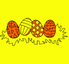 Dibujo Huevos de pascua III pintado por 10nbe10