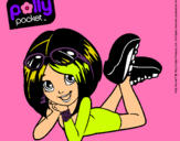 Dibujo Polly Pocket 13 pintado por divina