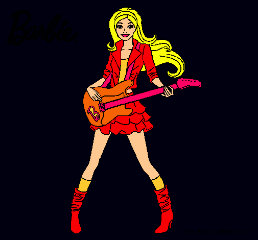 Barbie guitarrista