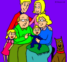 Dibujo Familia pintado por Miilaagroo