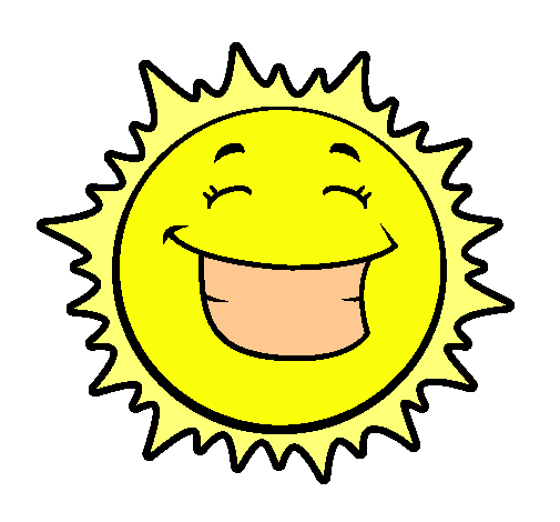  Dibujo de Sol sonriendo pintado por Bratz2  en Dibujos.net el día