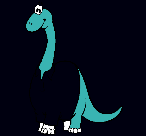 Diplodocus con camisa