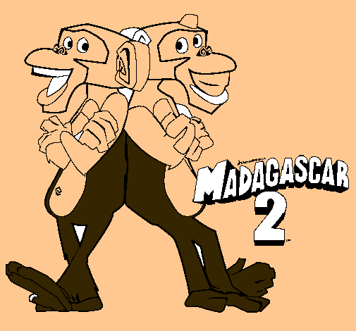 Madagascar 2 Manson y Phil 2