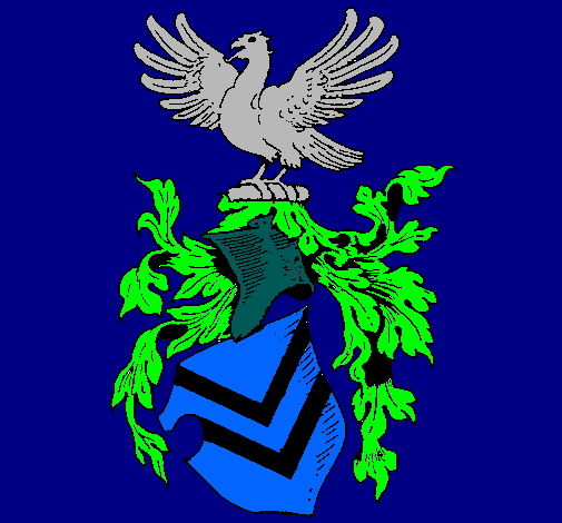 Escudo de armas y aguila 