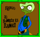 Dibujo Rango pintado por RANGO