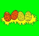Dibujo Huevos de pascua III pintado por nbe10