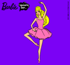 Dibujo Barbie bailarina de ballet pintado por vale102