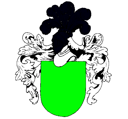 Escudo de armas y casco