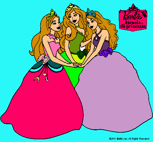 Barbie y sus amigas princesas