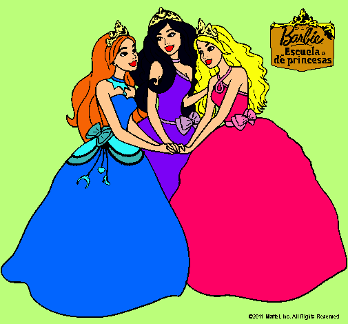 Barbie y sus amigas princesas