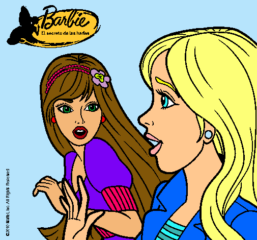 Barbie sorprendida