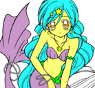 Dibujo Sirena pintado por alvaroso