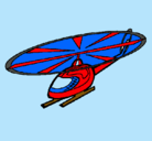 Dibujo Helicóptero pintado por CAMMarin